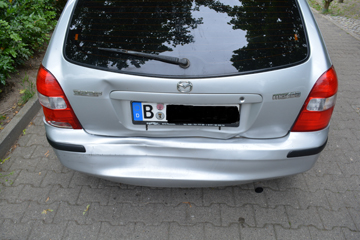 Unfallschaden Mazda Reparaturkosten 9.895,00 Euro