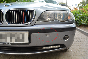 Unfallschaden BMW 1.766,00 Euro